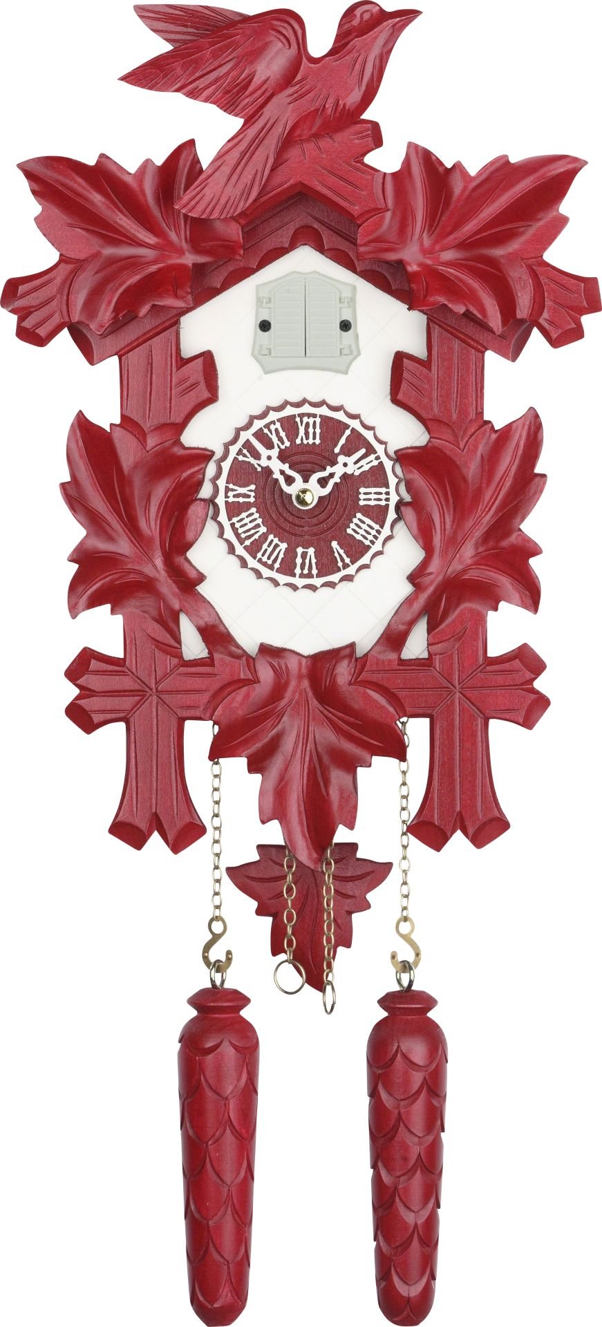 Horloge coucou moderne mouvement à quartz 35cm de Trenkle Uhren