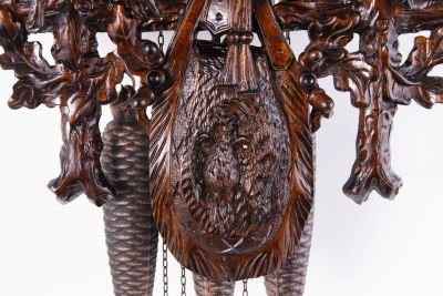 Cuckoo Clock Carved Style 8 Day Movement 67cm by August Schwer