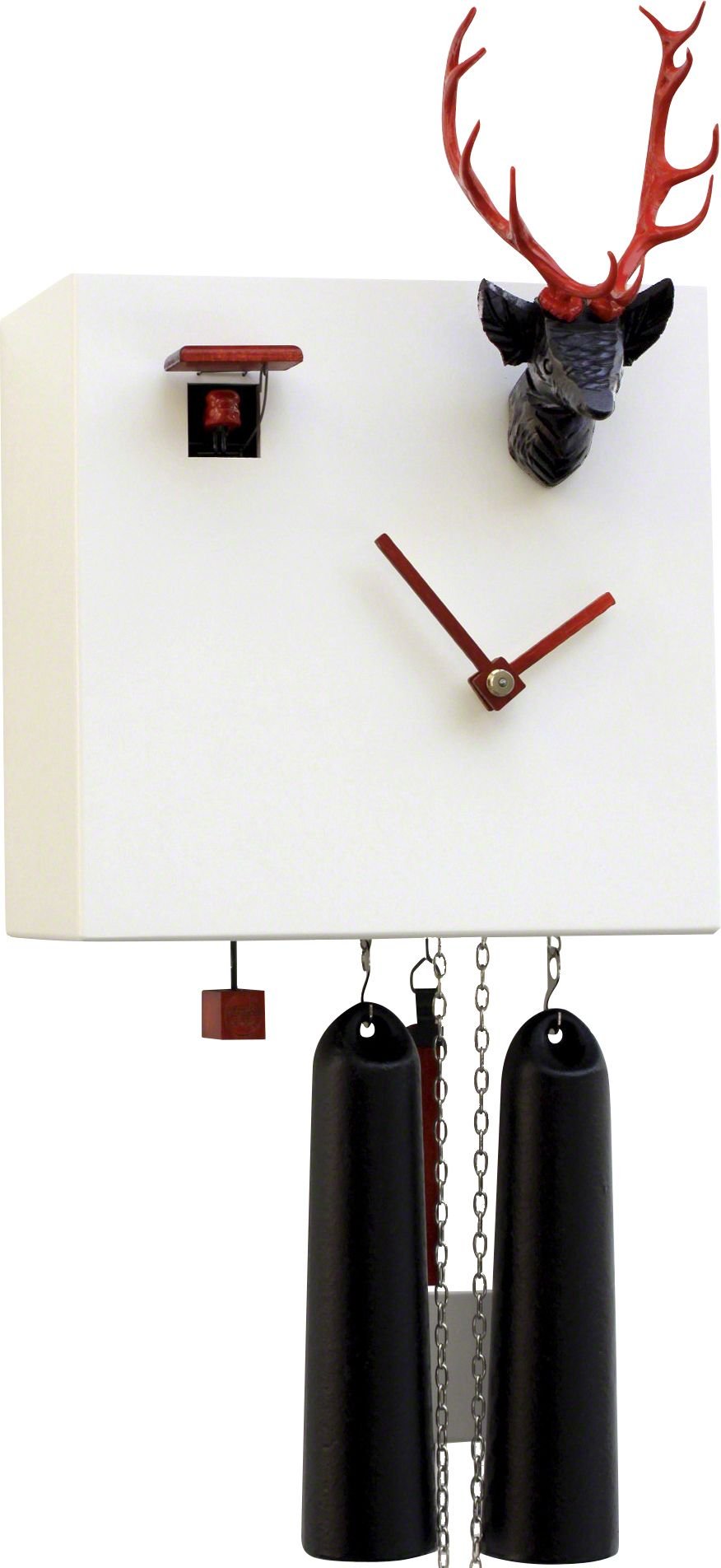 Moderne Kuckucksuhr 8-Tage-Uhrwerk 20cm von Rombach & Haas