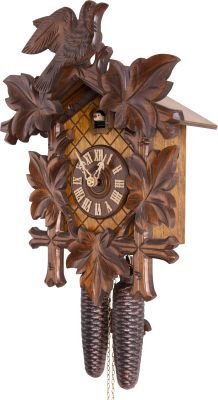 Cuckoo Clock Carved Style 8 Day Movement 40cm by Rombach & Haas