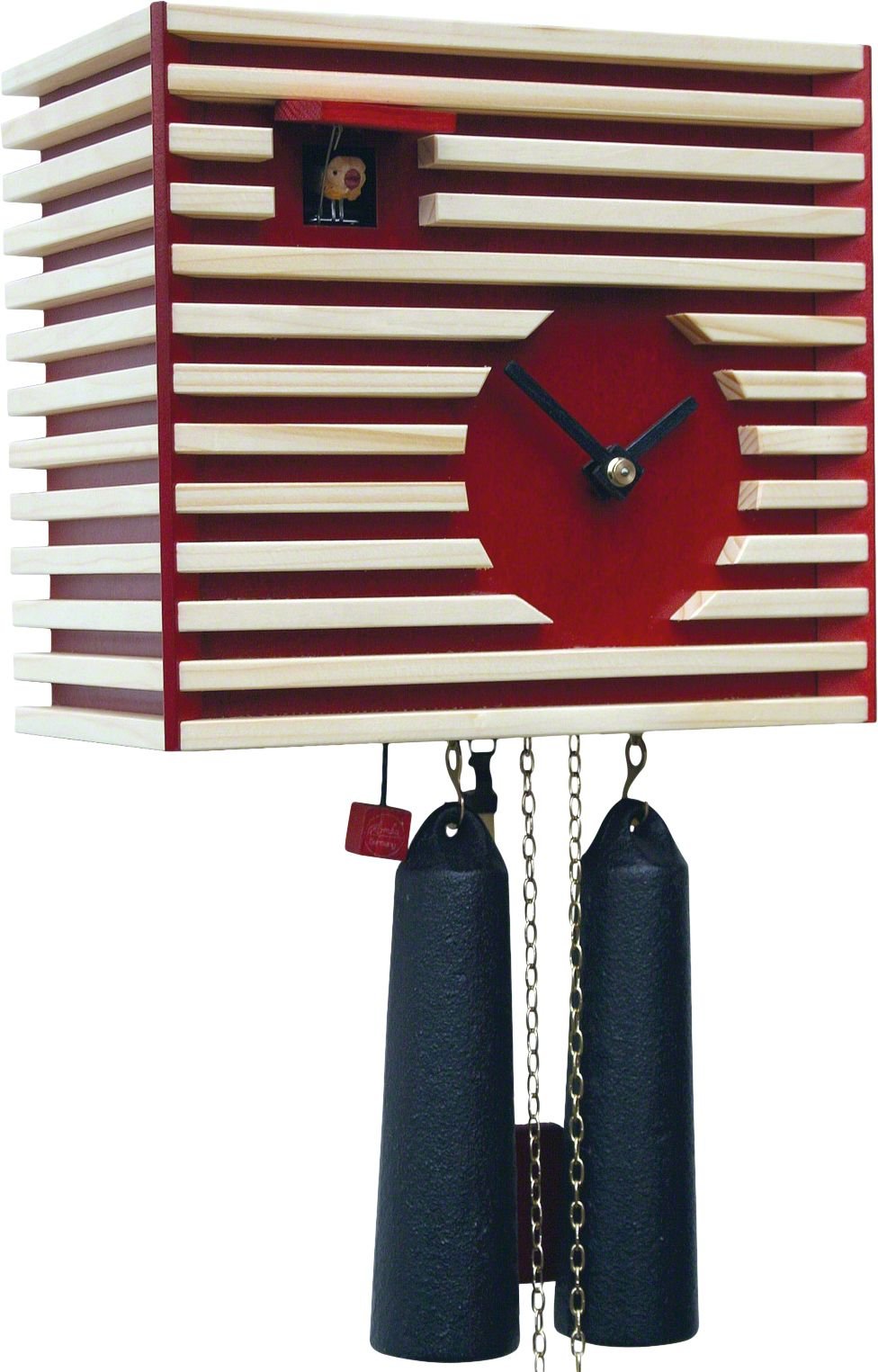 Cuckoo Clock Modern Art Style 8 Day Movement 20cm by Rombach & Haas