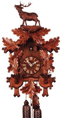 Reloj de cuco estilo antiguo movimiento mecánico de 8 días 53cm de Rombach  & Haas