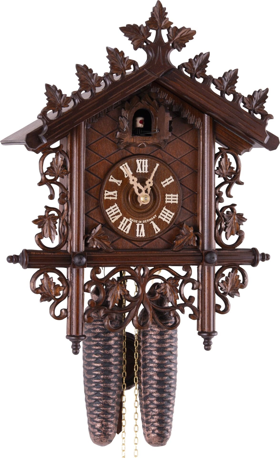 Antique Replica Clock 8 Day Movement 36cm by Hekas