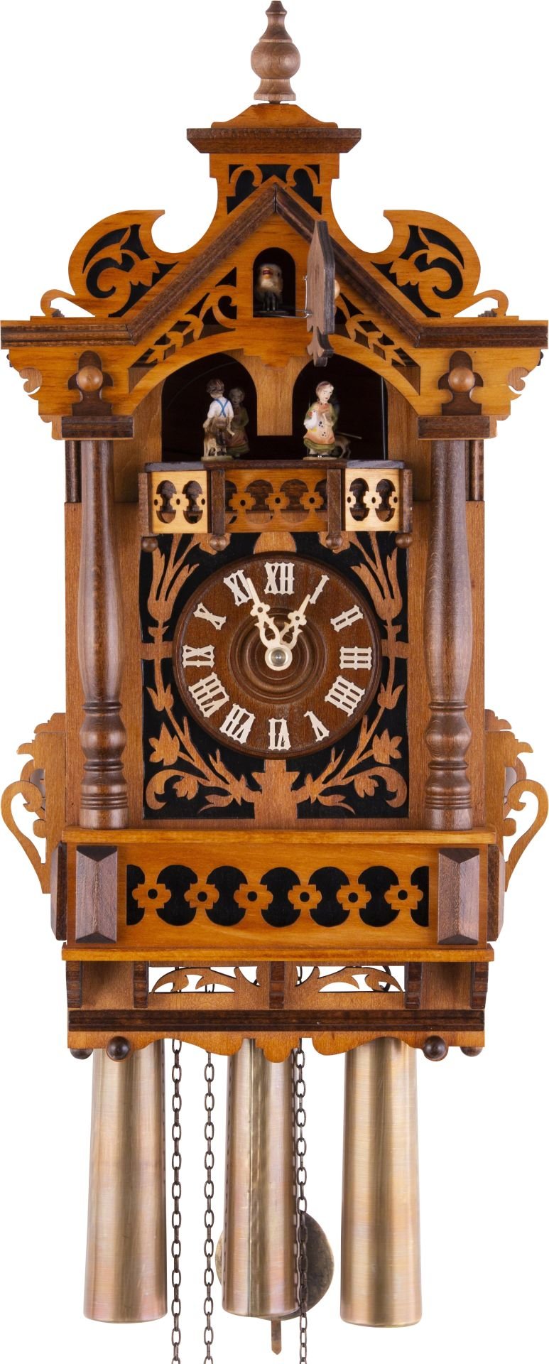 Reloj de cuco estilo antiguo movimiento mecánico de 8 días 45cm de Rombach & Haas