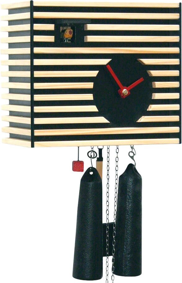 Moderne Kuckucksuhr 8-Tage-Uhrwerk 20cm von Rombach & Haas