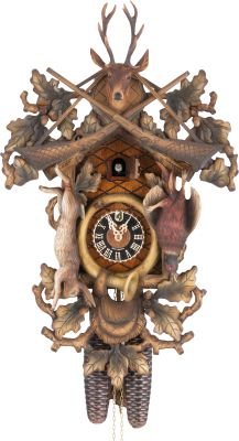 Cuckoo Clock Carved Style 8 Day Movement 62cm by Hönes