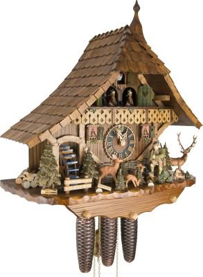 Cuckoo Clock Chalet Style 8 Day Movement 54cm by Hönes