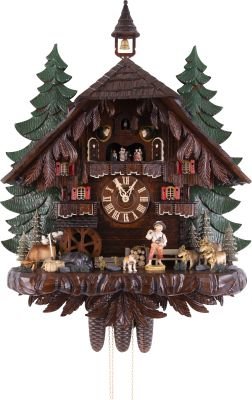 Cuckoo Clock Chalet Style 8 Day Movement 76cm by Hekas
