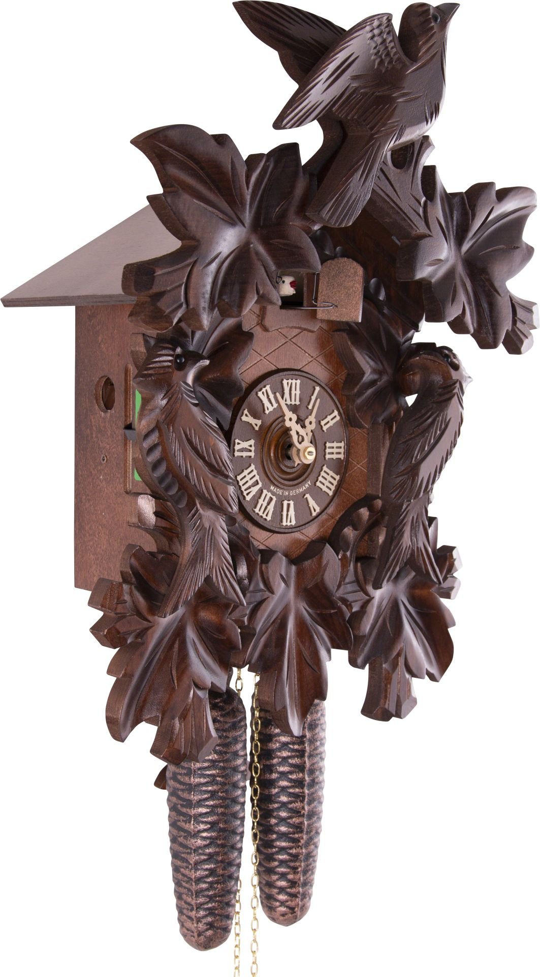 Orologio cucu tradizionale meccanismo settimanale 40cm di Hekas