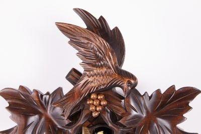Reloj de cuco estilo “Madera tallada” de cuarzo 40cm de Trenkle Uhren