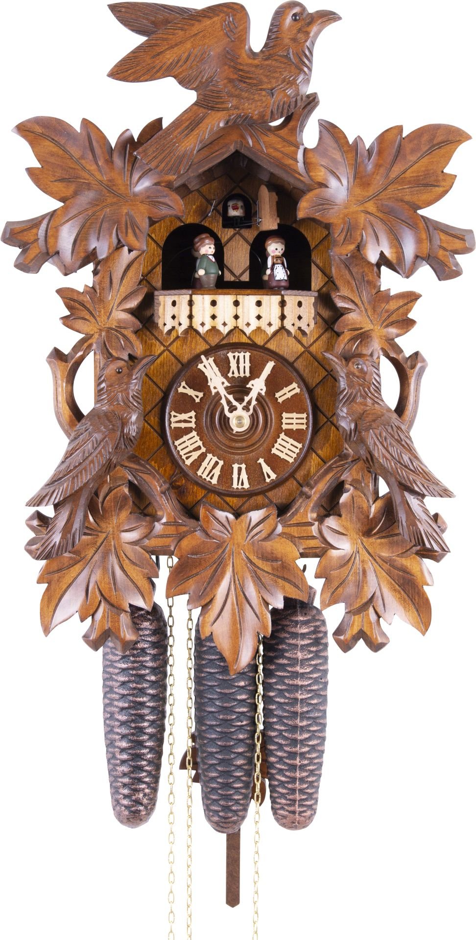 Horloge coucou traditionnelle mouvement 8 jours 40cm de Rombach & Haas