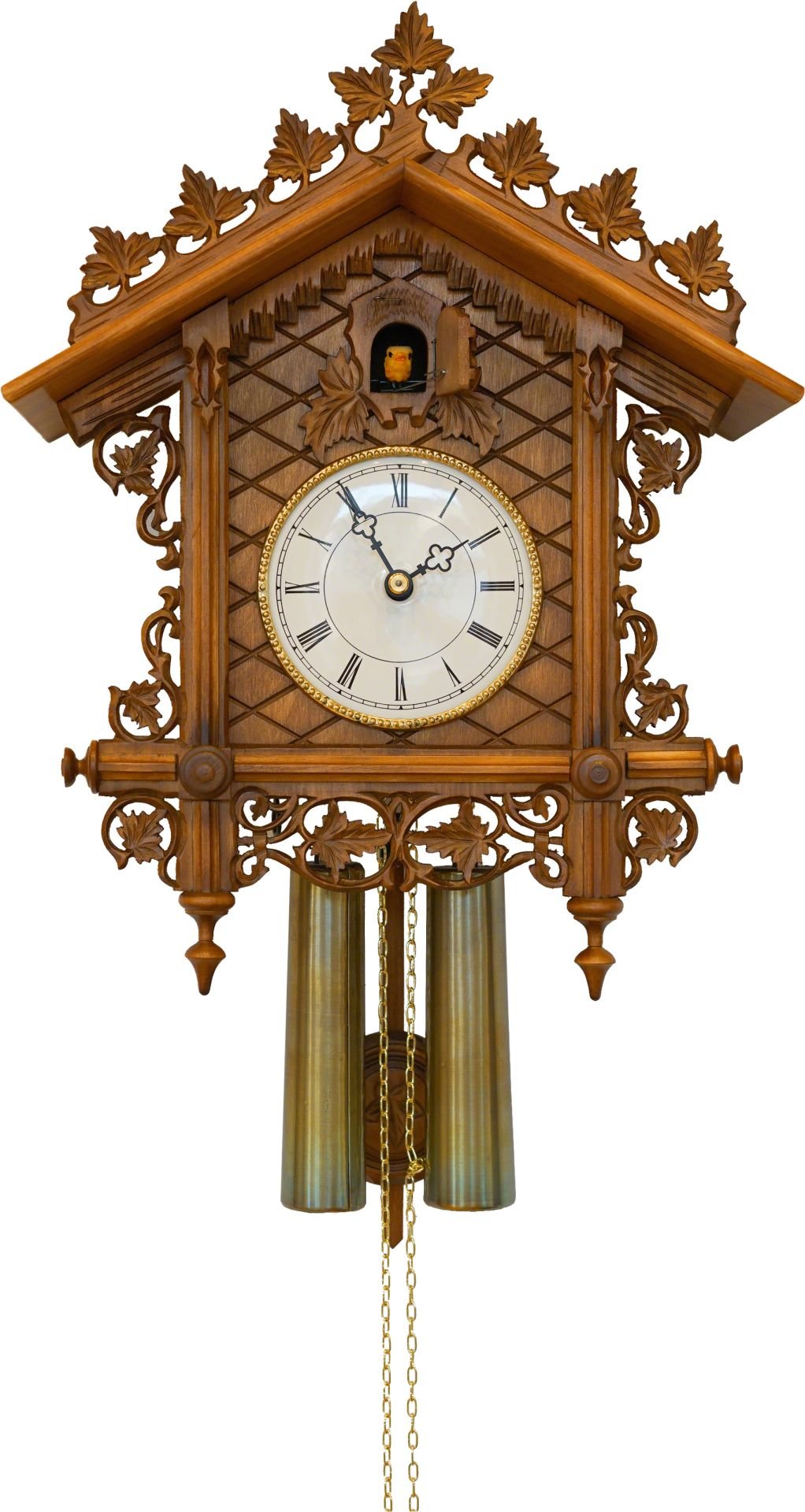 Reloj de cuco estilo antiguo movimiento mecánico de 8 días 40cm de Rombach & Haas