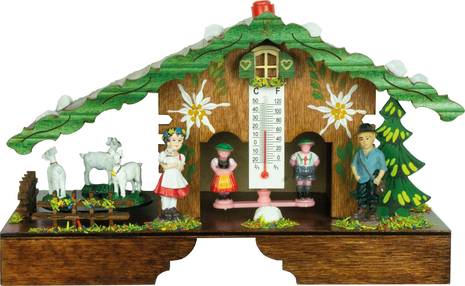 Weather House 12cm by Trenkle Uhren