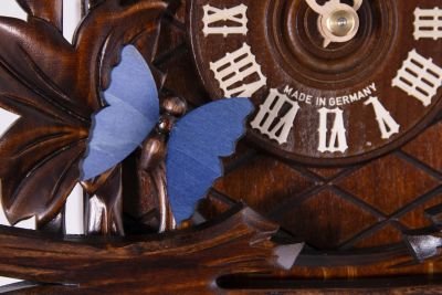 Cuckoo Clock Carved Style 8 Day Movement 40cm by Anton Schneider