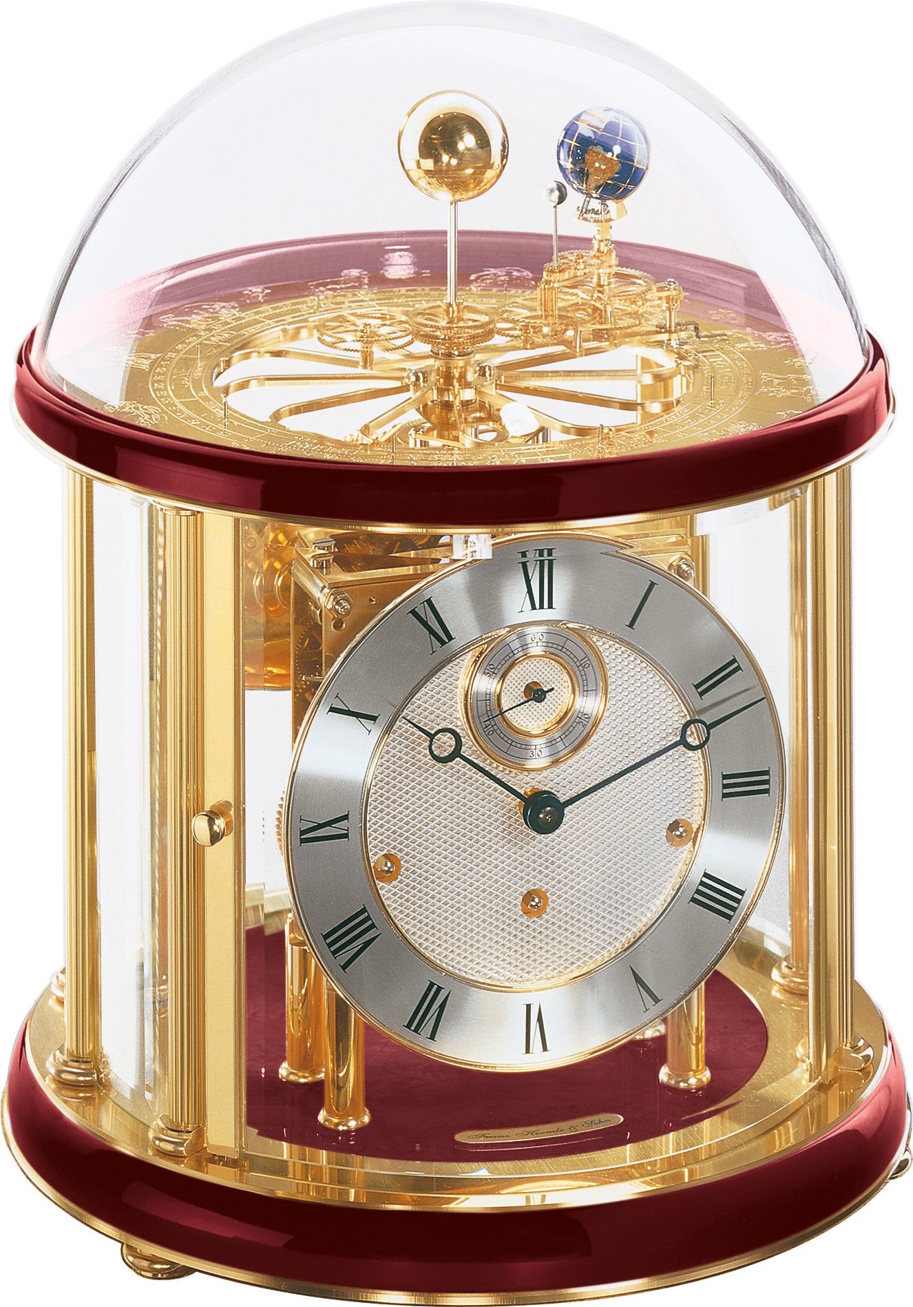 Tellurion mouvement 8 jours 35cm de Hermle Uhren