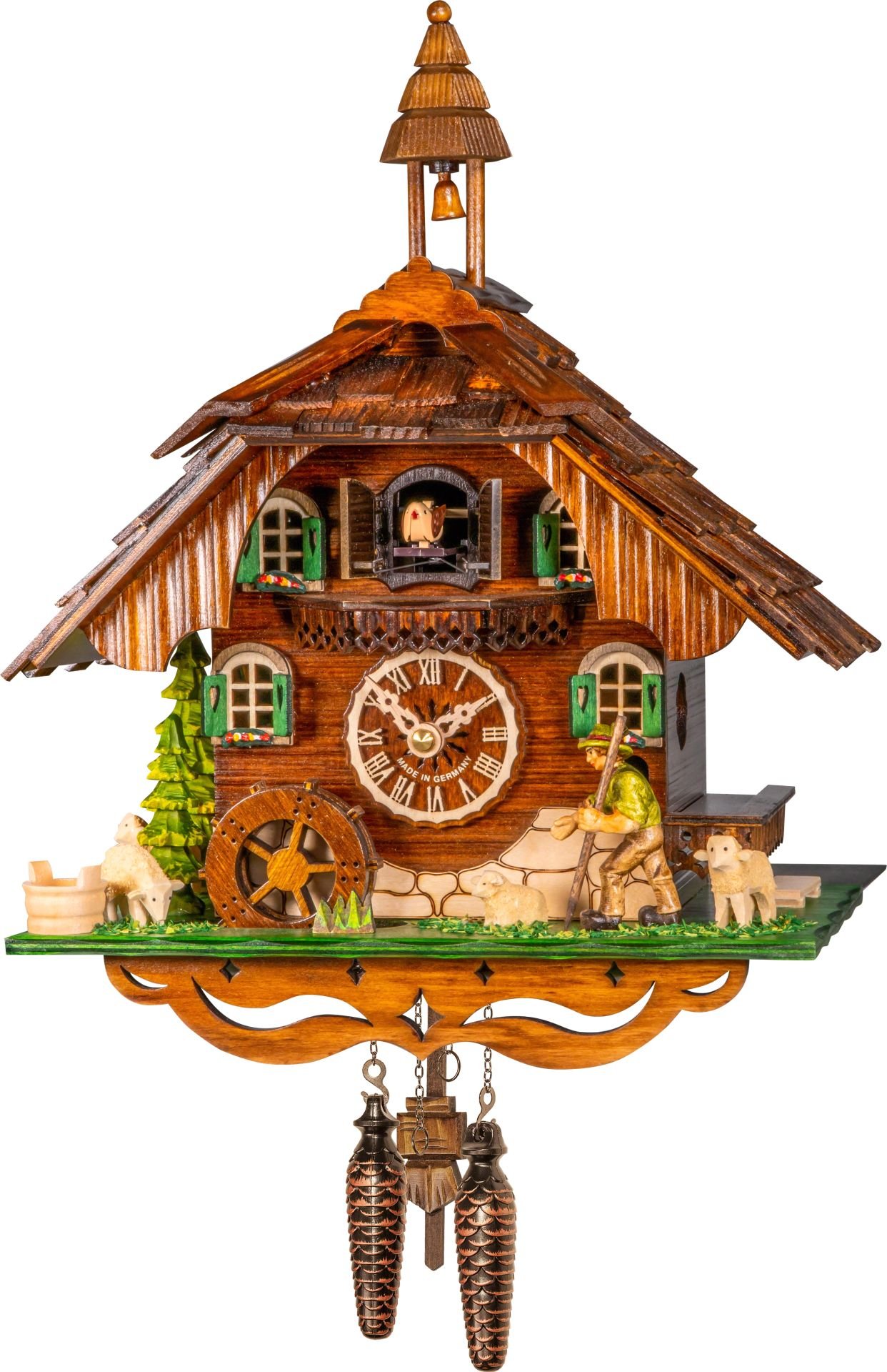 Cuckoo Clock Chalet Style 29cm by Engstler