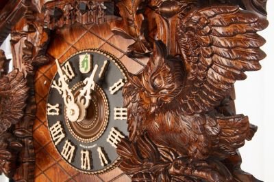 Cuckoo Clock Carved Style 8 Day Movement 90cm by Hönes