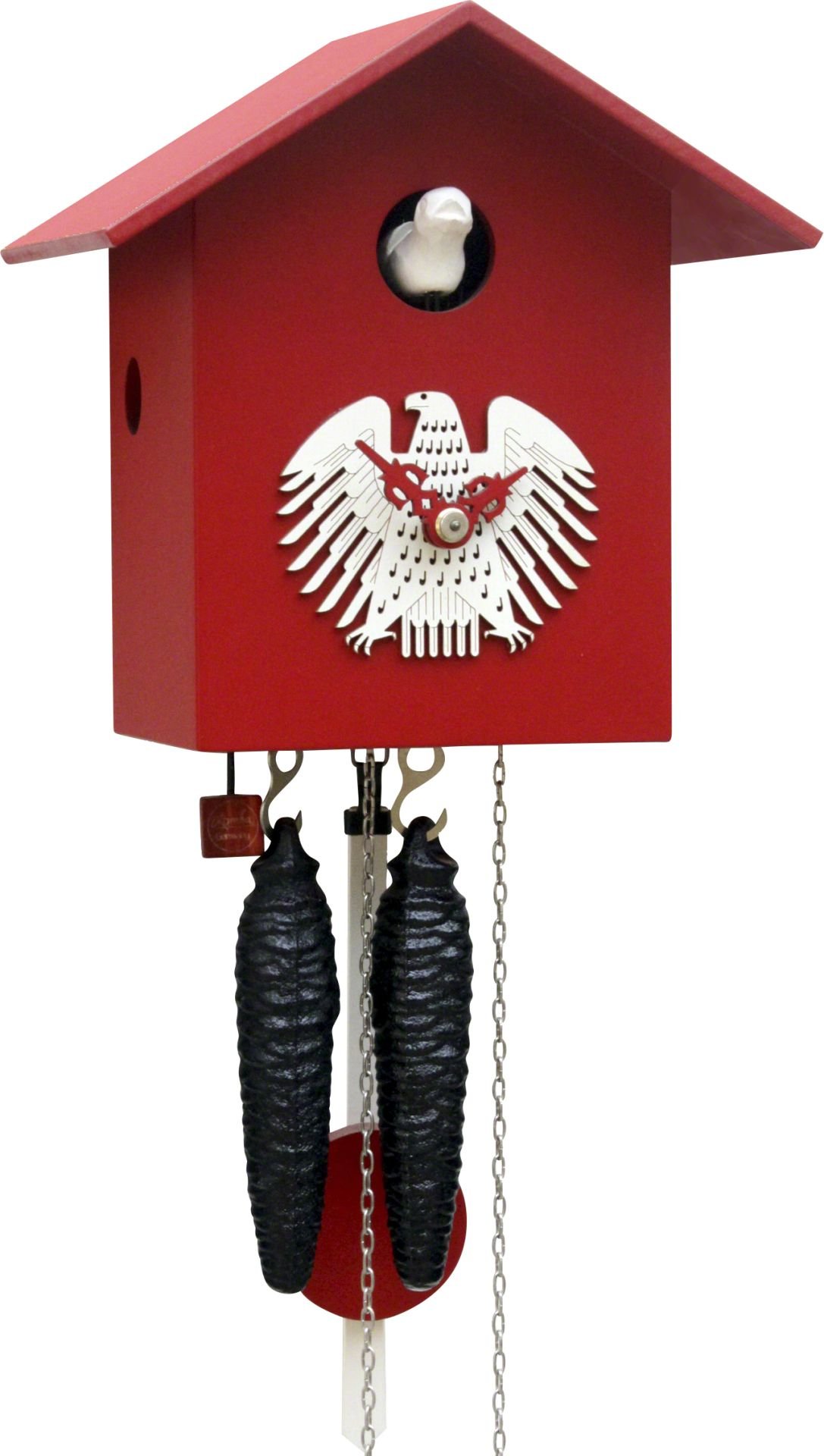 Cuckoo Clock Modern Art Style 1 Day Movement 18cm by Rombach & Haas