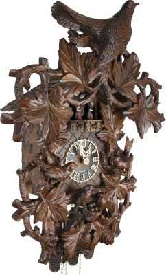 Cuckoo Clock Carved Style 8 Day Movement 68cm by Hönes