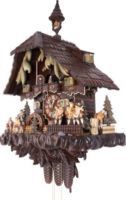 Cuckoo Clock Chalet Style 8 Day Movement 63cm by Hekas
